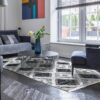 Beauty Home Χαλί βαμβακερό Morocotton 9240 150x220 Γκρι