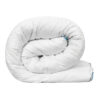 Beauty Home Παπλώματα υπέρδιπλα (2τμχ) με Clip clap Art 4073 550gsm (150gsm+400gsm) 220x240 Λευκό