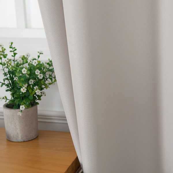 Beauty Home Ύφασμα κουρτίνας με το μέτρο μεσαίας σκίασης Effect Art 8443 Φ320 Εκρού - Image 11