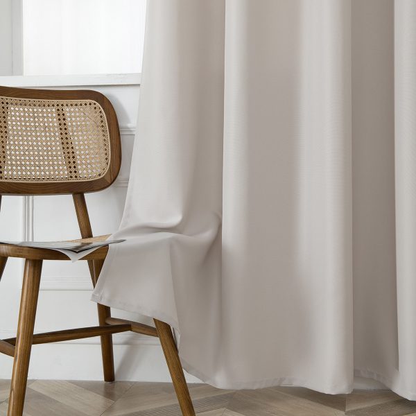 Beauty Home Ύφασμα κουρτίνας με το μέτρο μεσαίας σκίασης Effect Art 8443 Φ320 Εκρού - Image 9